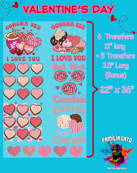 Amor a la Mexicana DTF Gang Sheet #7 - 22"x36"