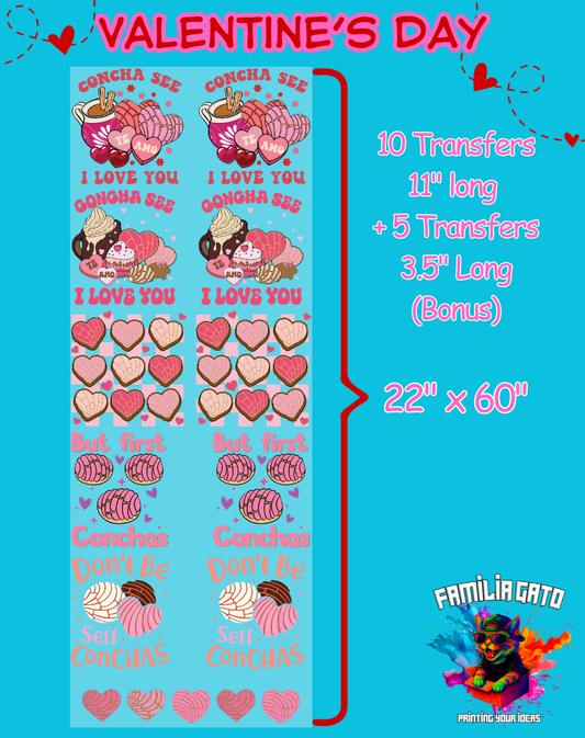 Amor a la Mexicana DTF Gang Sheet #2 - 22"x60"