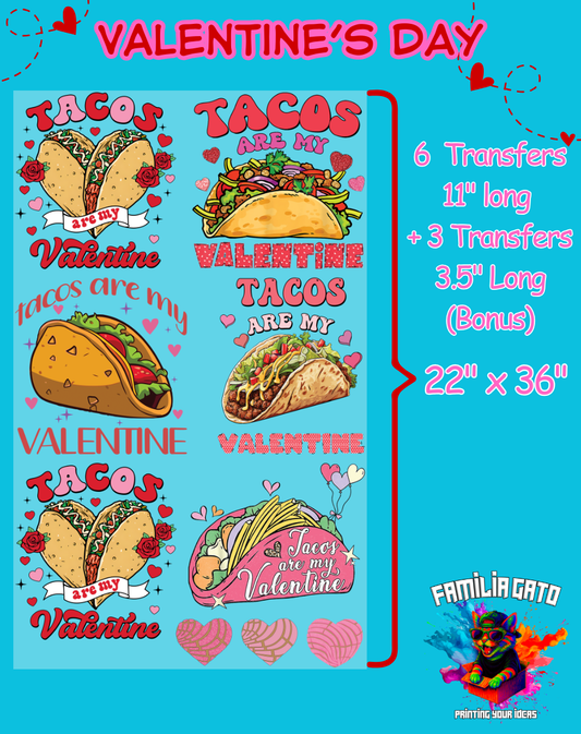 Amor a la Mexicana DTF Gang Sheet #5 - 22"x36"