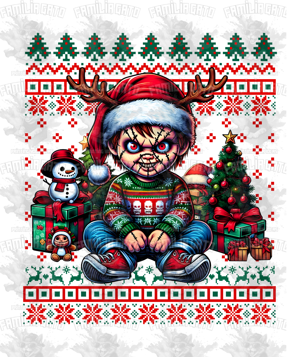 Ugly Sweater #2 DTF Transfer